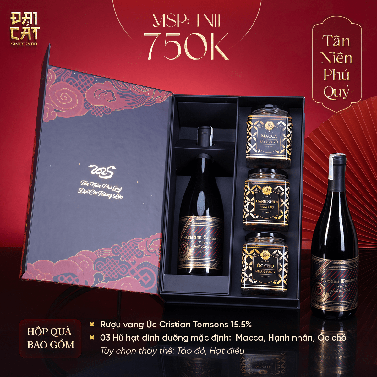 Set Quà Tân Niên Phú Quý 2 TN11
